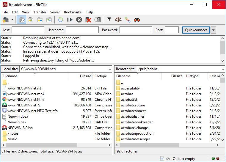 FileZilla