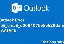 Photo of Outlook Error [pii_email_d2004079e8eb882afcaa] – SOLVED
