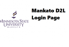 Photo of MNSU D2L Brightspace Login Page Online