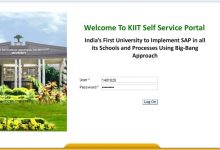 Photo of KIIT SAP Portal Login Page Online