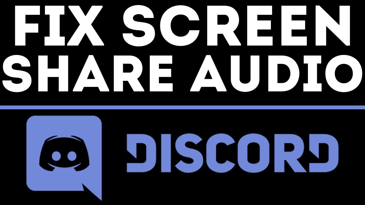 Fix the Discord Screen Share No Audio